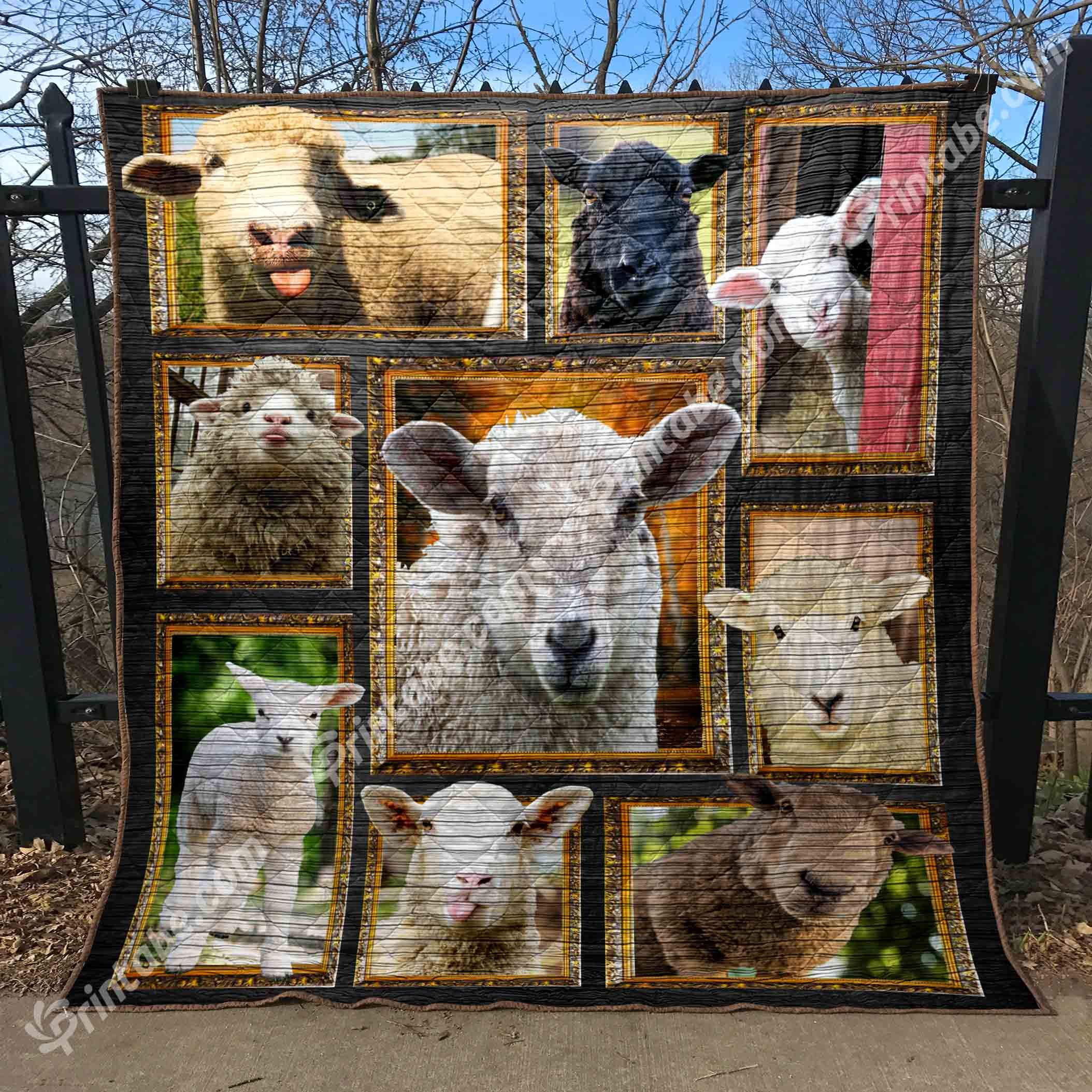 Sheep Quilt Blanket DHC13124029VT