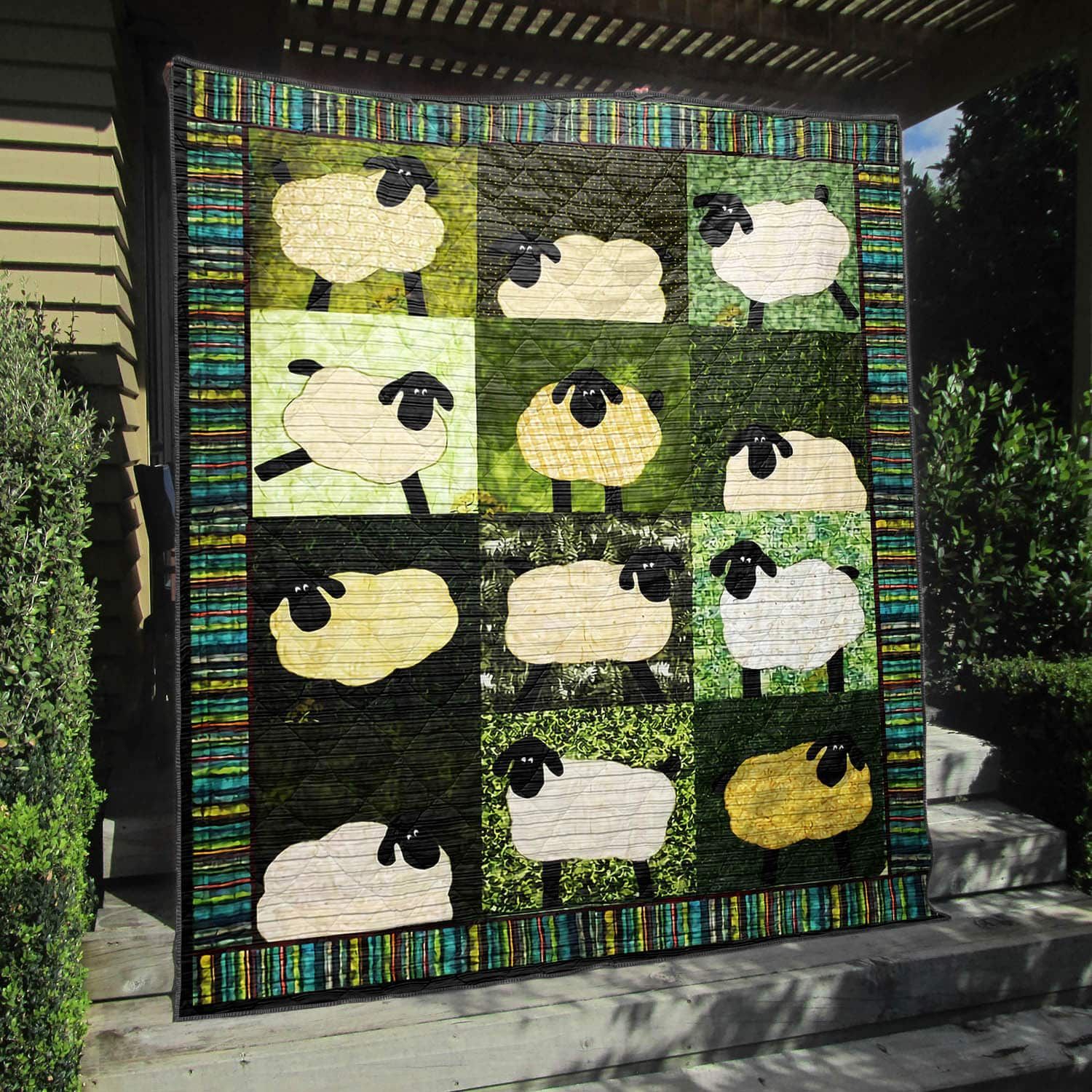 Sheep Something Gotta Give Quilt Blanket DHC0201201313TD