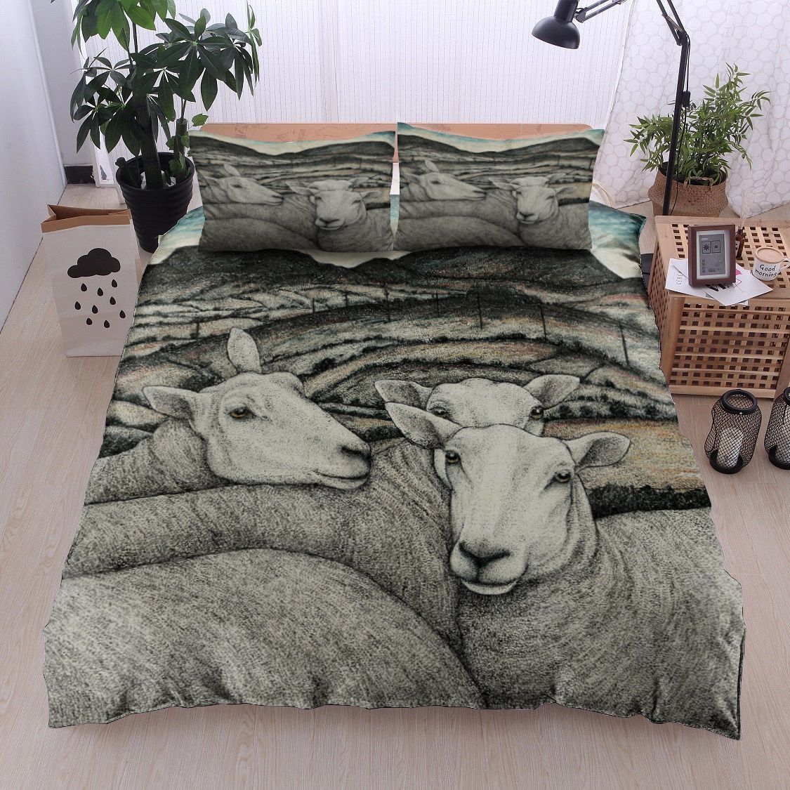 Sheeps Bedding Set