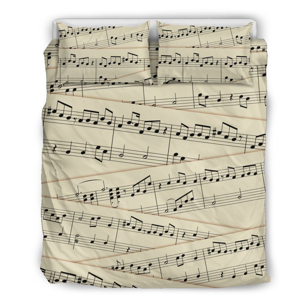Sheet Music Bedding Set