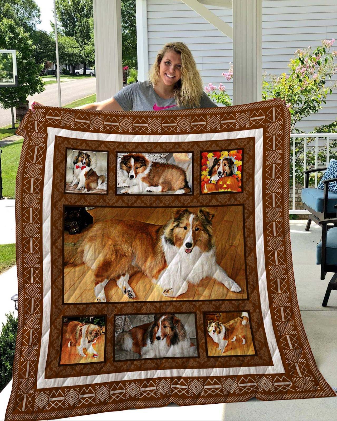 Sheltie Quilt Blanket DHC2911157VT