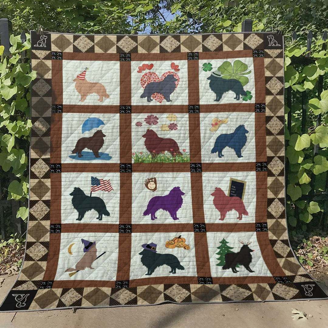 Shetland Sheepdog HT290540 Quilt Blanket