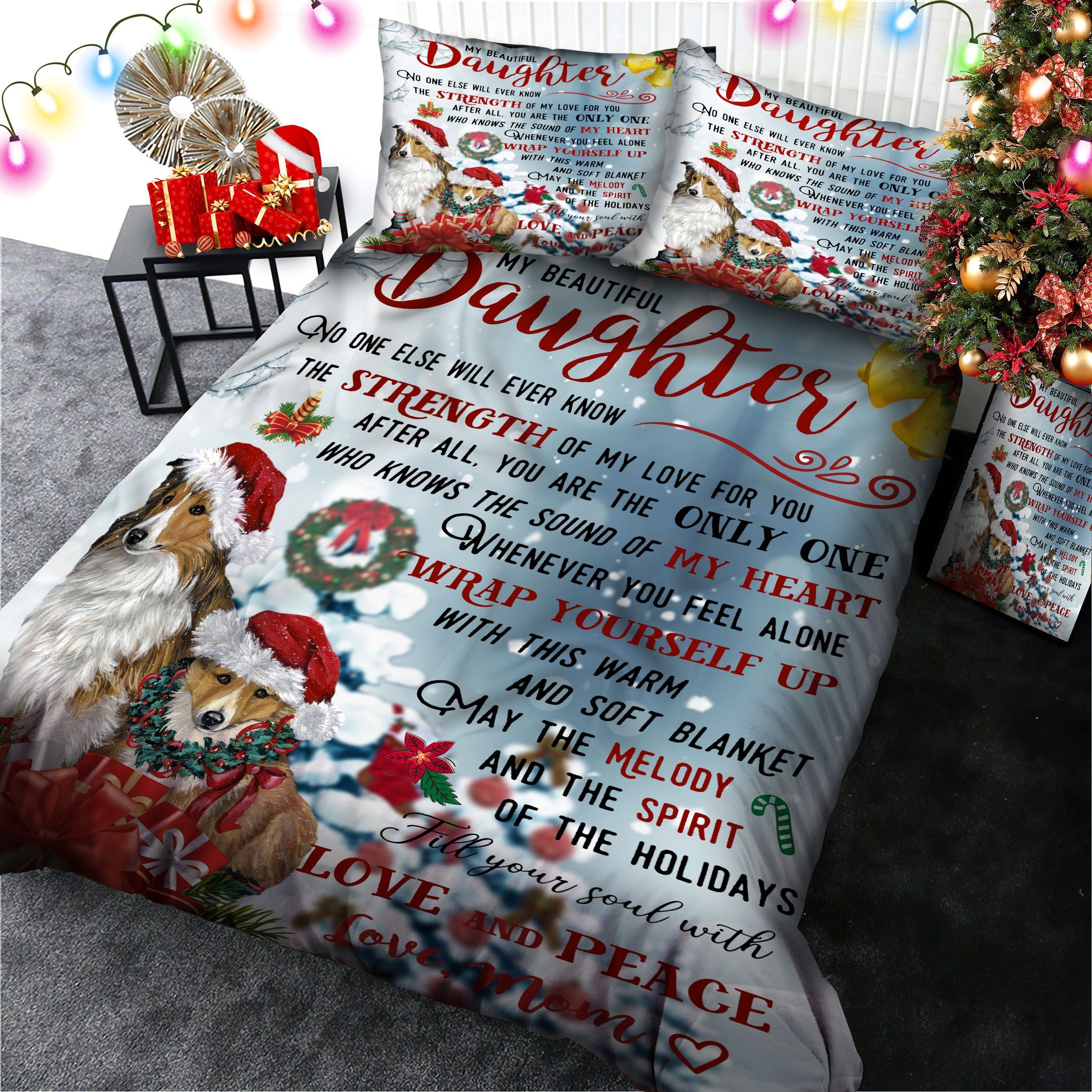 Shetland Sheepdog Bedding Set