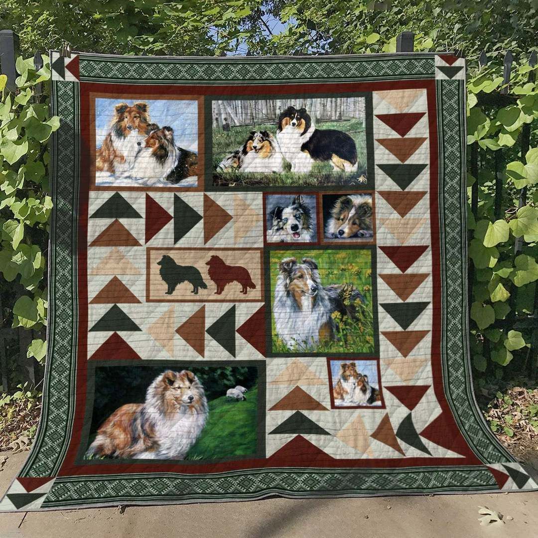 Shetland Sheepdog NN060621 Quilt Blanket