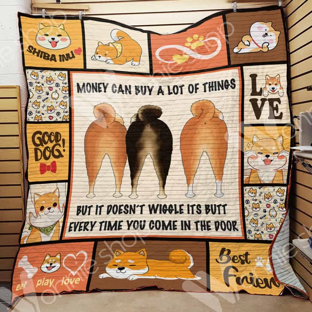 Shiba Dog Blanket LNT1212011 Quilt Blanket