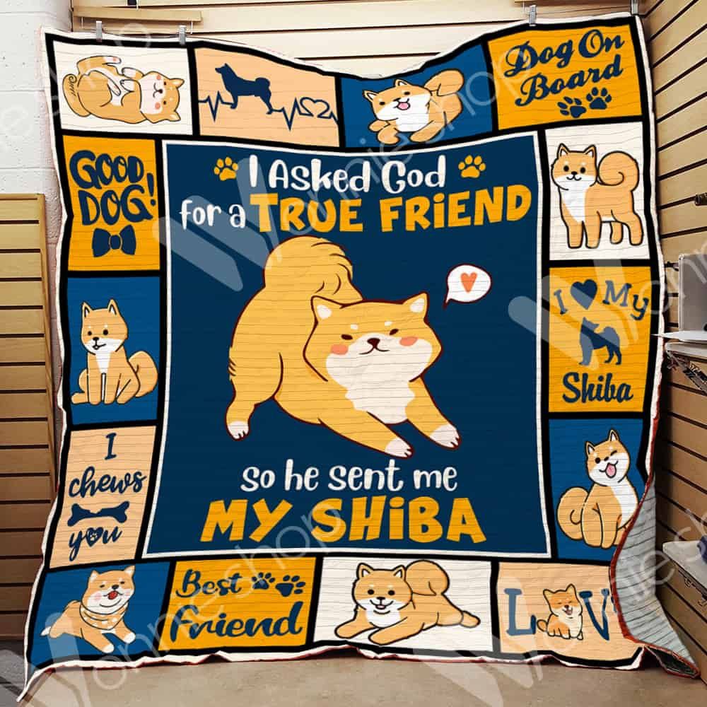 Shiba Dog Blanket LNT1512041 Quilt Blanket