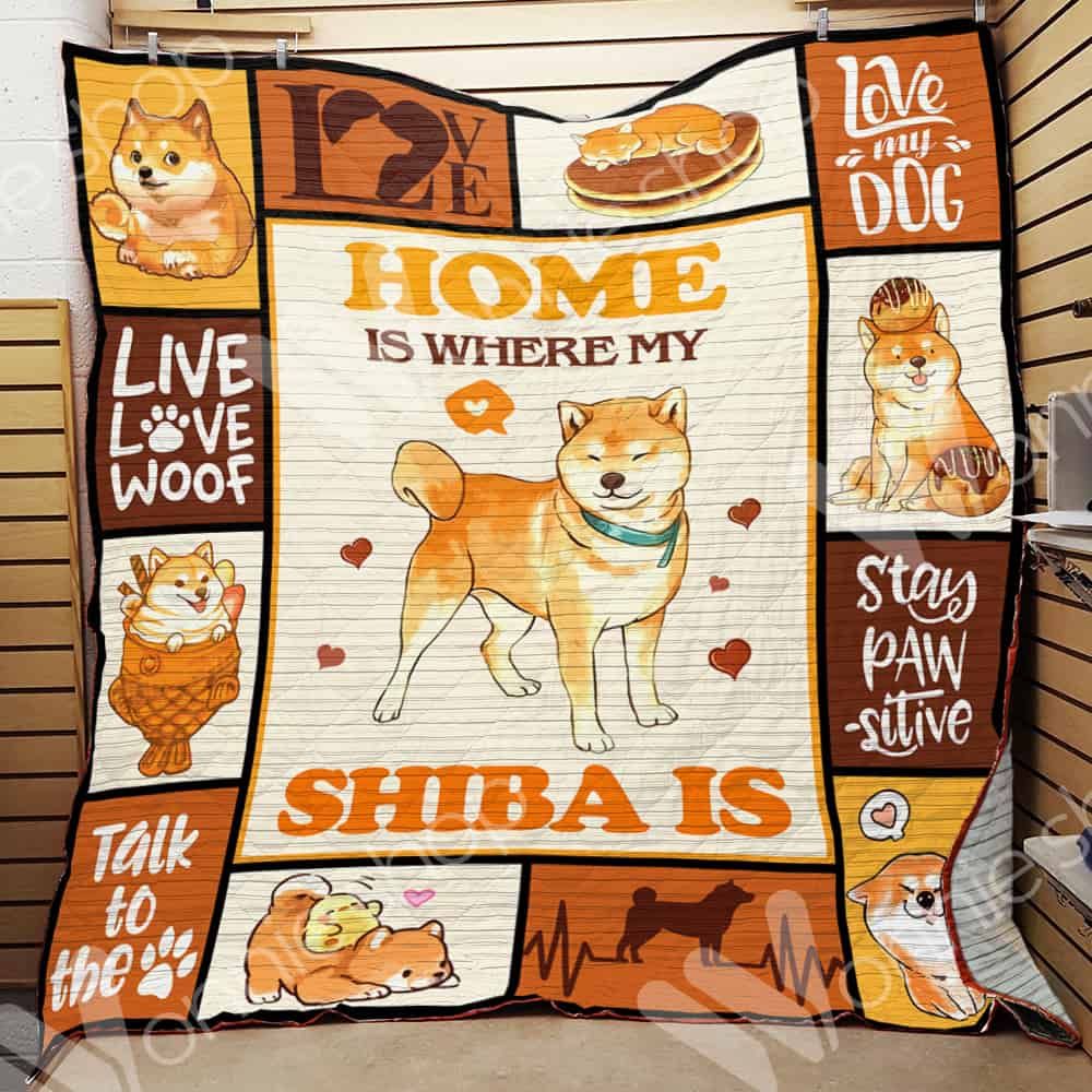 Shiba Dog Blanket LNT1512042 Quilt Blanket
