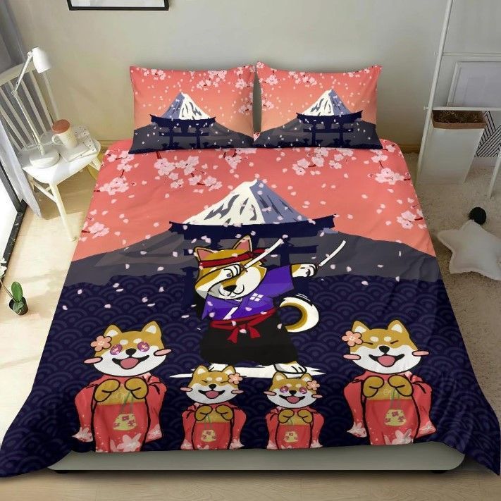 Shiba Inu Bedding Set