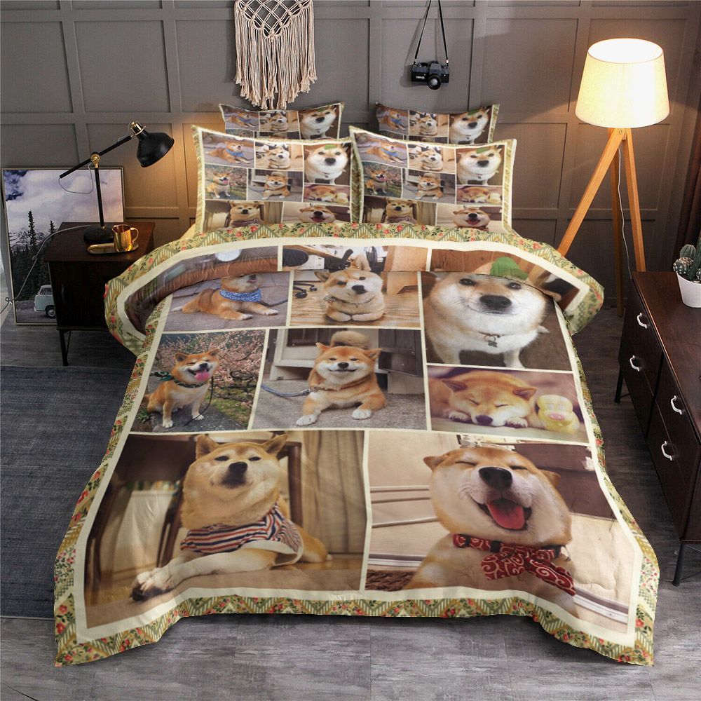 Shiba Inu Bedding Set