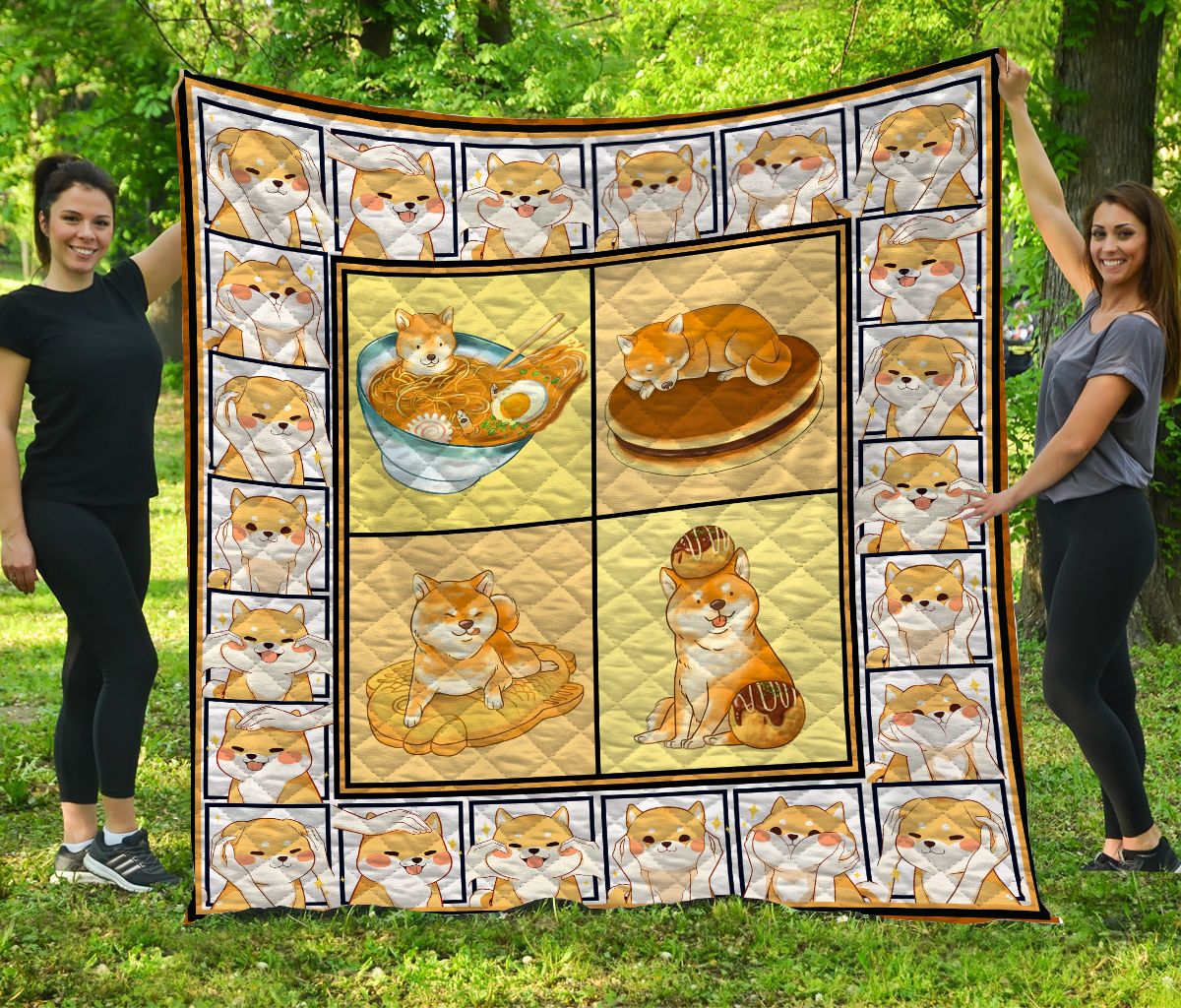 Shiba Inu Quilt Blanket DHC1301521VT