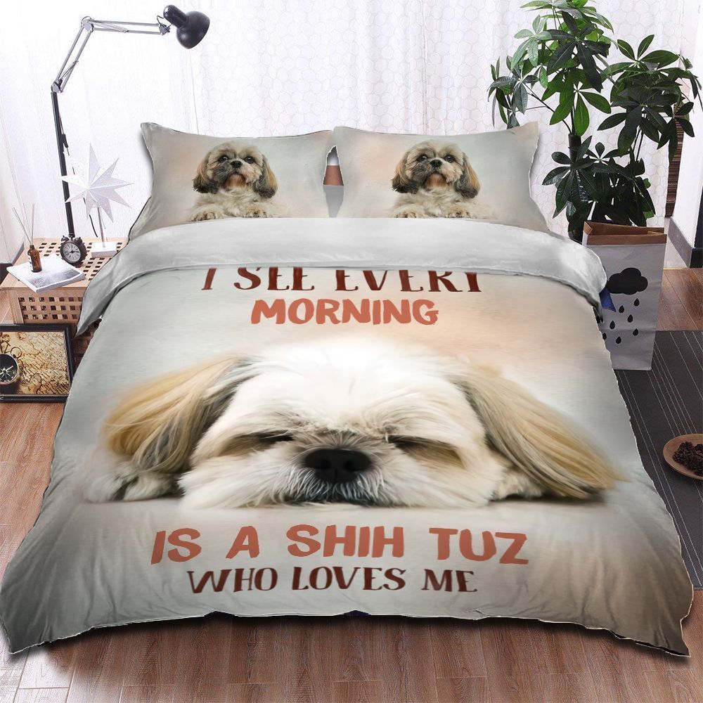 Shih Tuz Morning Bedding Set