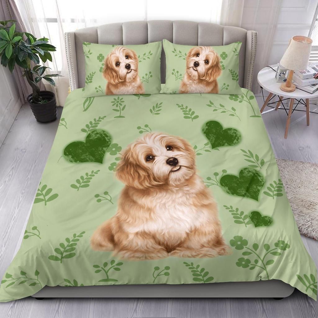 Shih Tzu Clover Lucky Bedding Set
