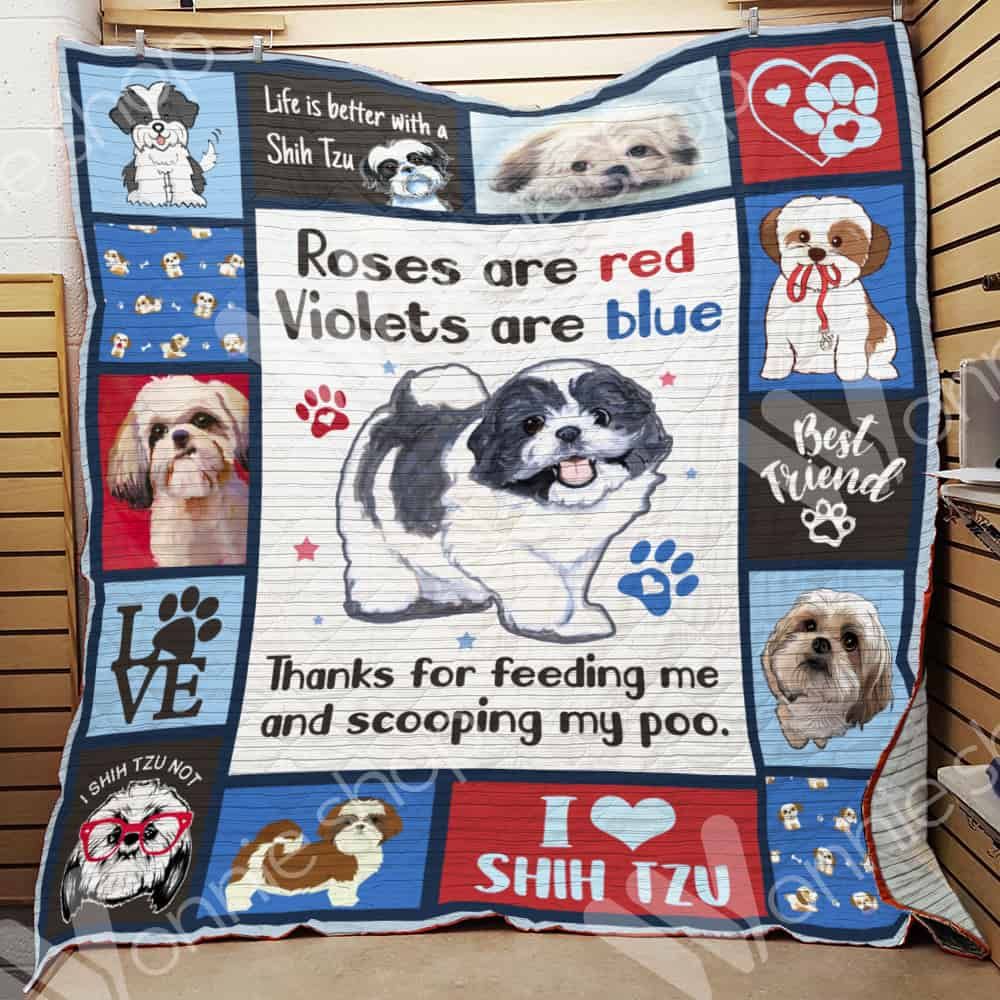 Shih Tzu Dog Blanket LNT0912021 Quilt Blanket