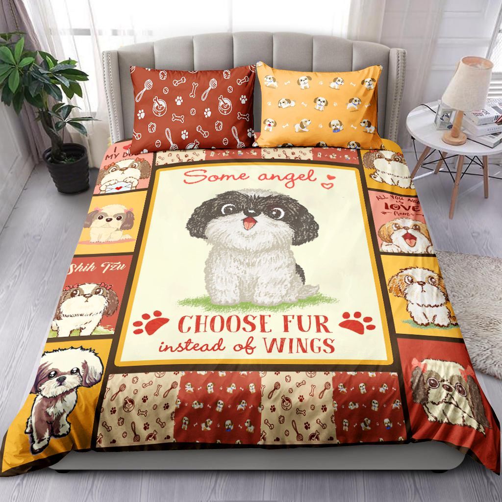 Shih Tzu Dog Bedding Set