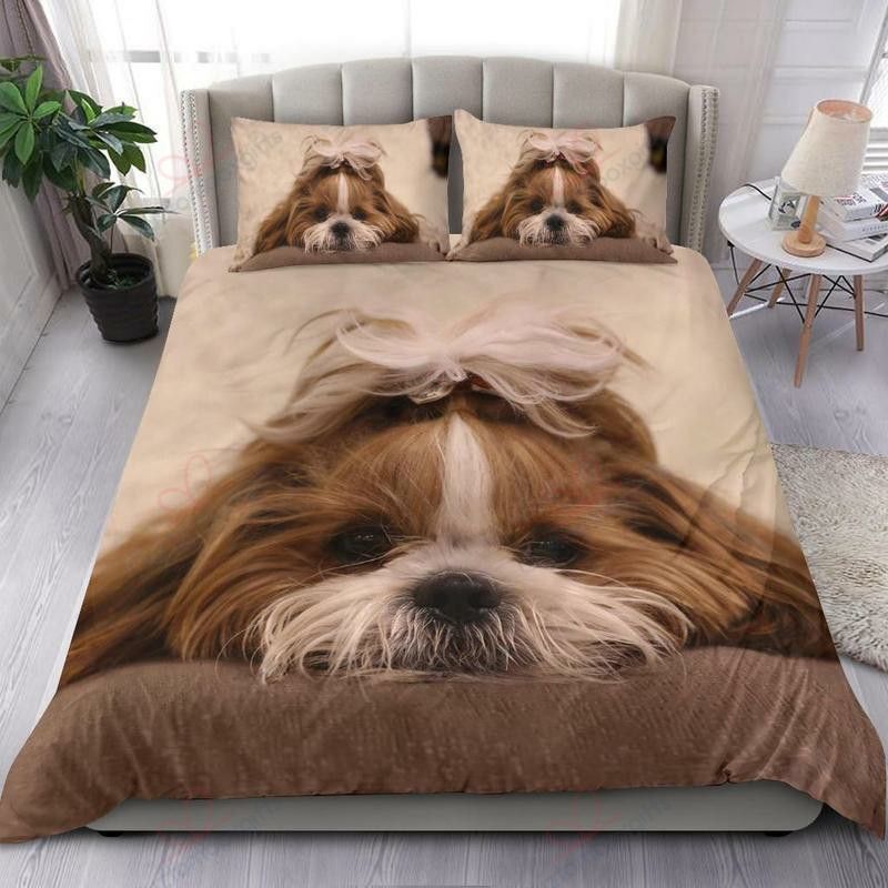 Shih Tzu Dog Bedding Set