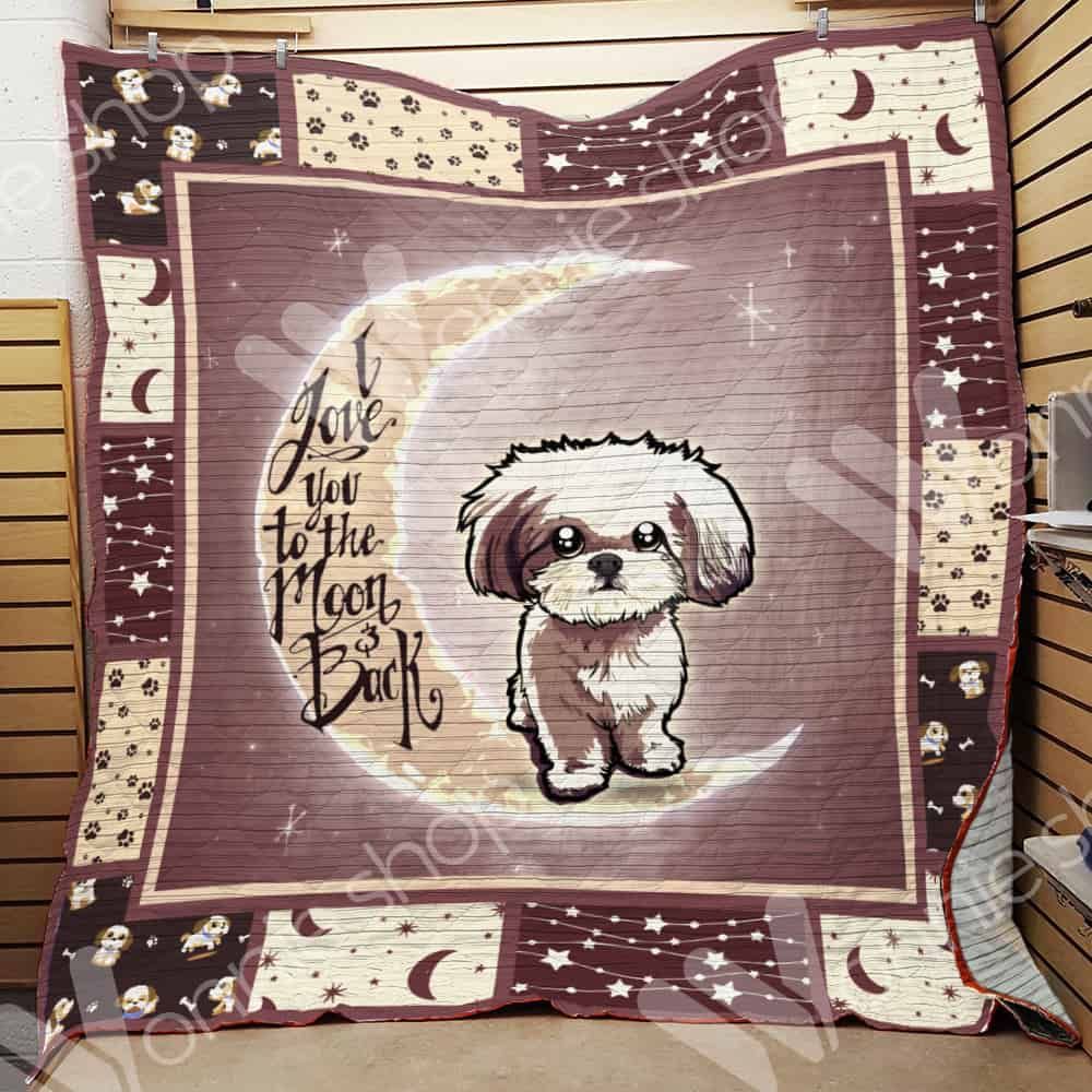 Shih Tzu Dog Quilt Blanket DHC0102496TD