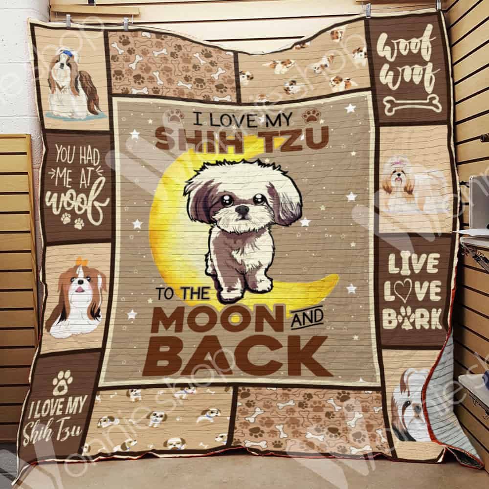 Shih Tzu Dog Quilt Blanket DHC0102709TD