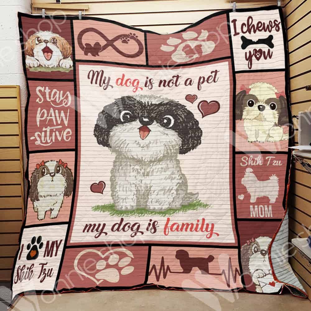 Shih Tzu Dog Quilt Blanket DHC0102713TD