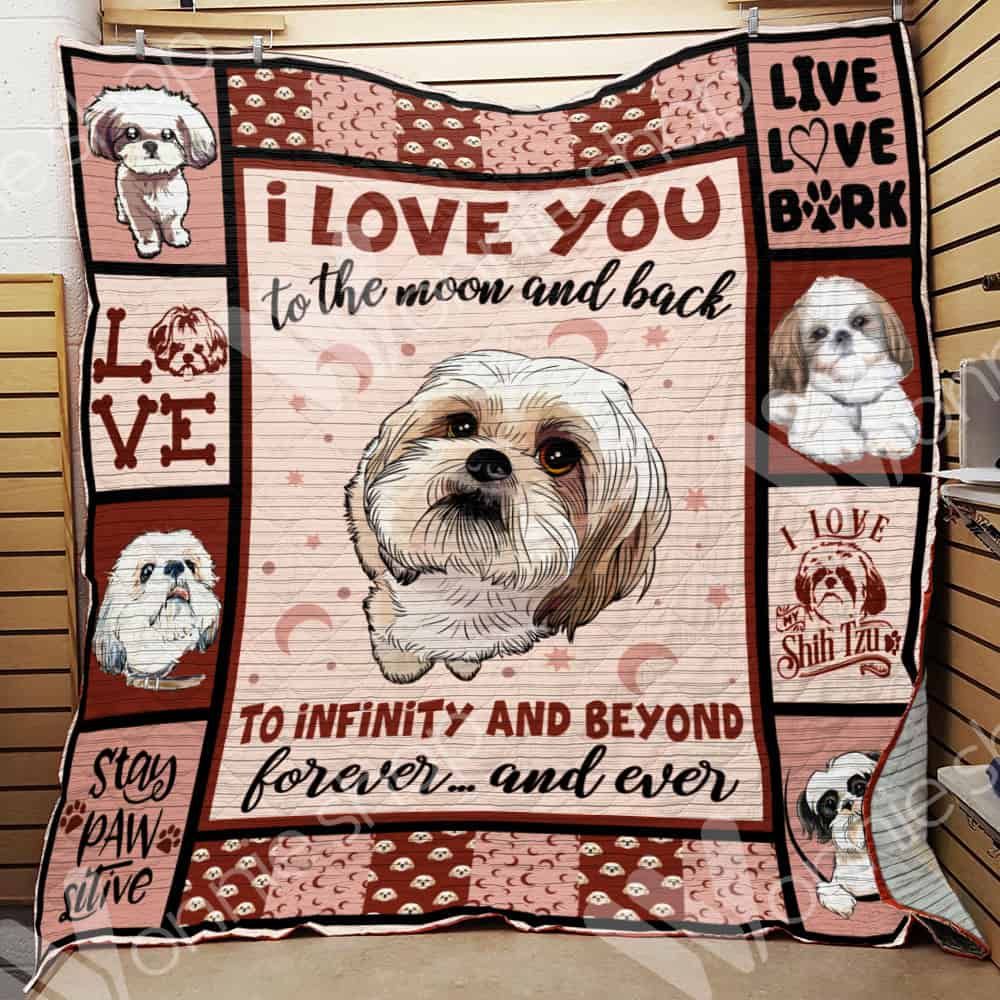 Shih Tzu Dog Quilt Blanket DHC0102760TD