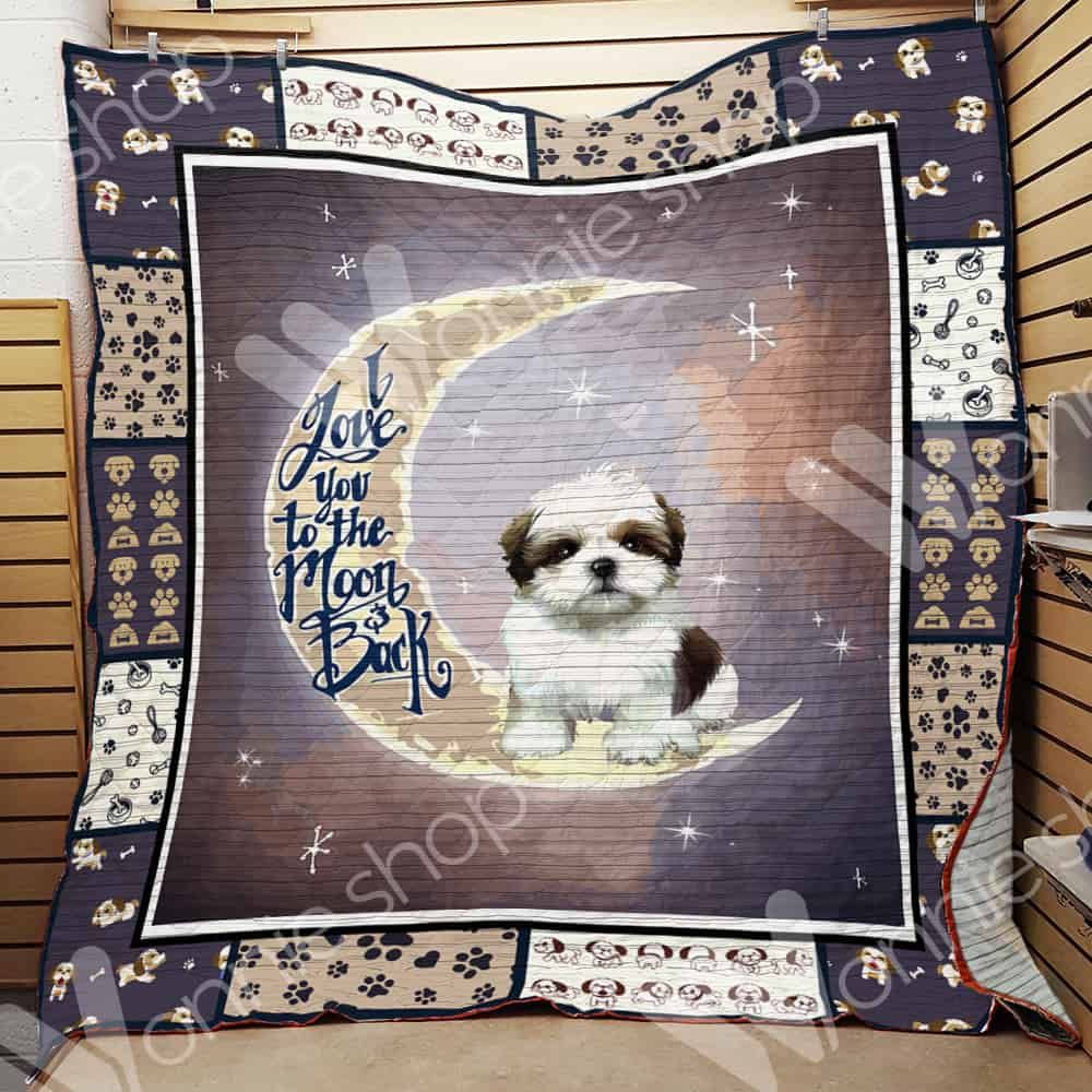 Shih Tzu Dog Quilt Blanket DHC0102935TD