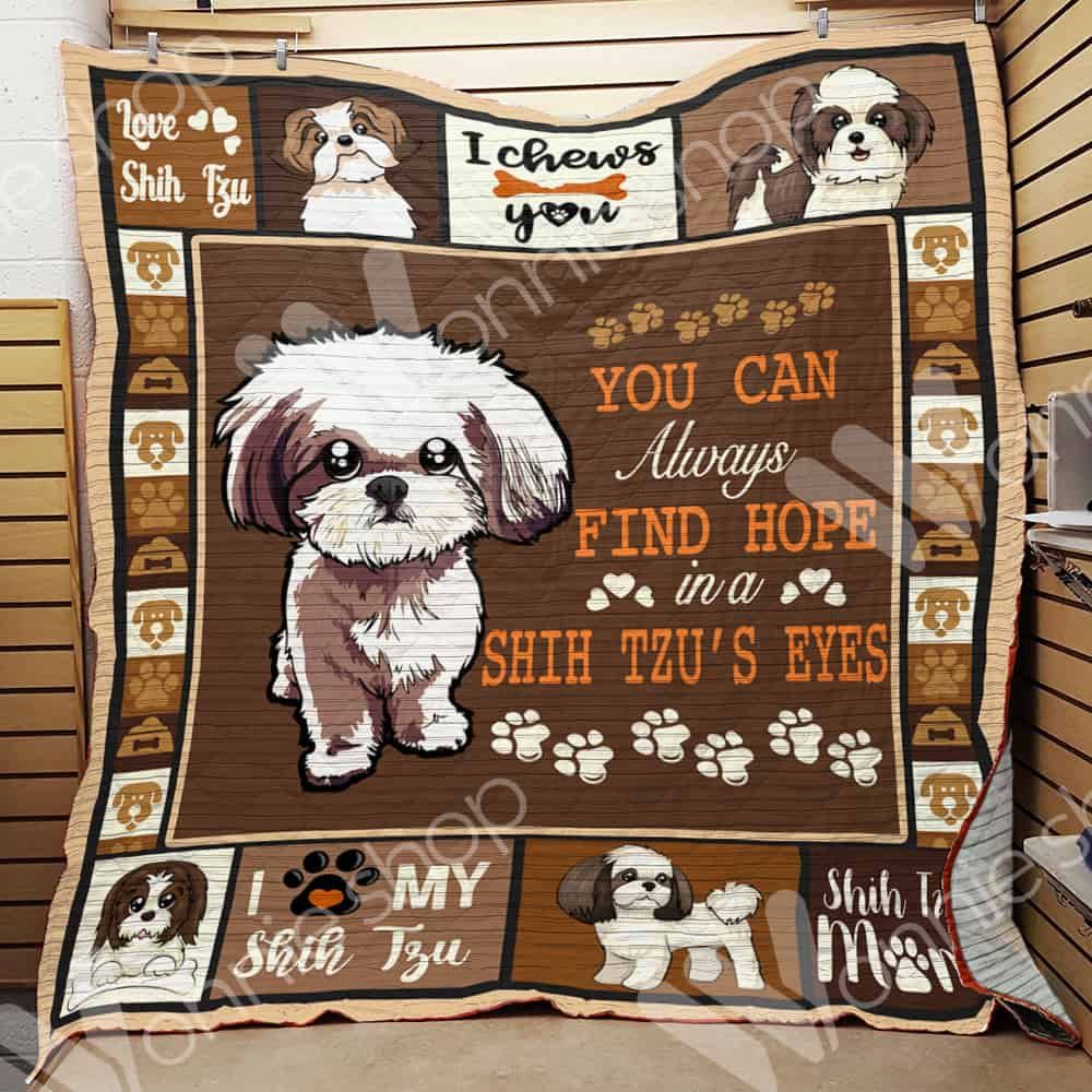 Shih Tzu Dog Quilt Blanket DHC0102992TD