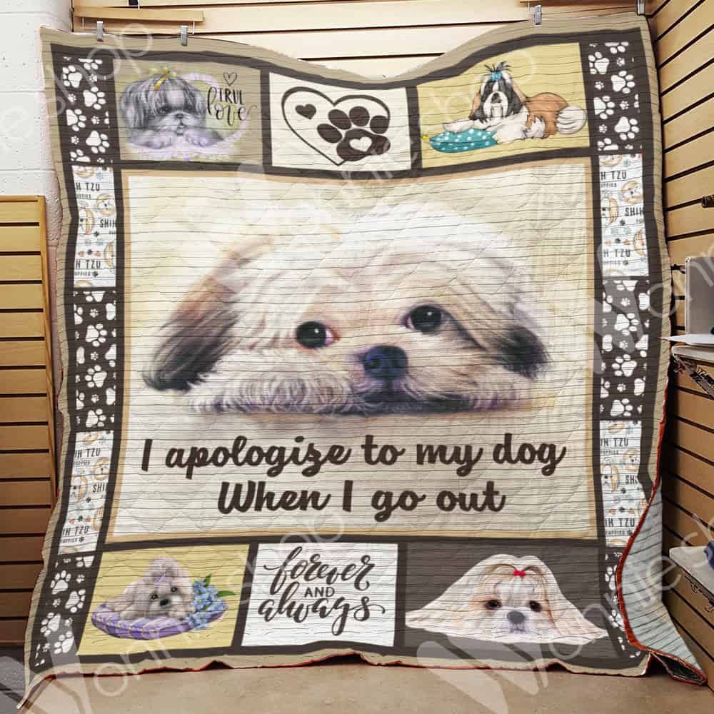 Shih Tzu Dog Quilt Blanket DHC0602608TD