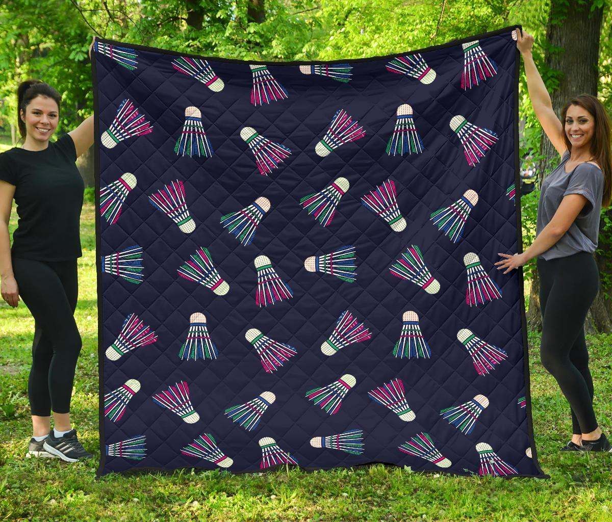 Shuttlecock Badminton CL12100600MDQ Quilt Blanket