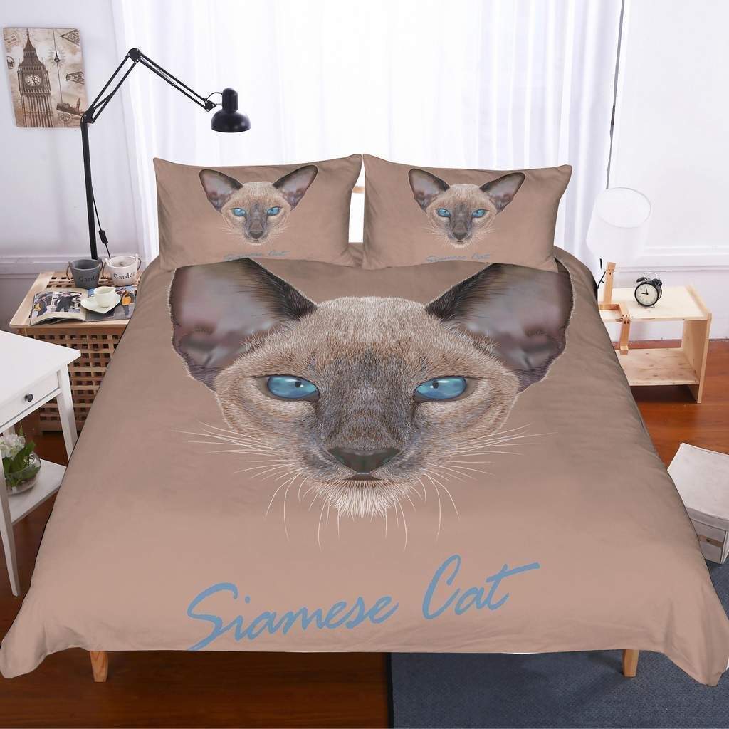 Siamese Cat Bedding Set