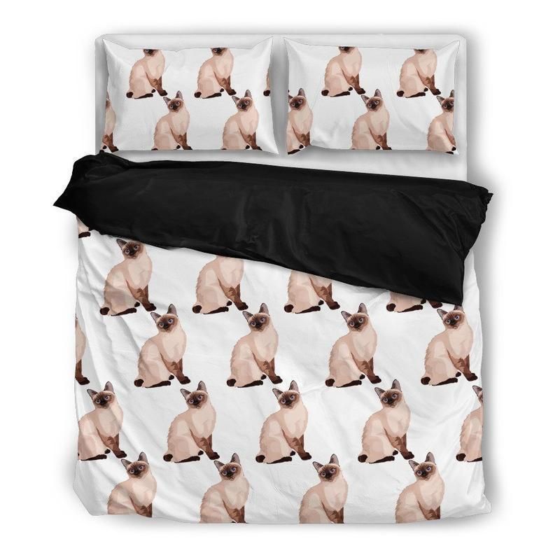 Siamese Cat Design Bedding Set