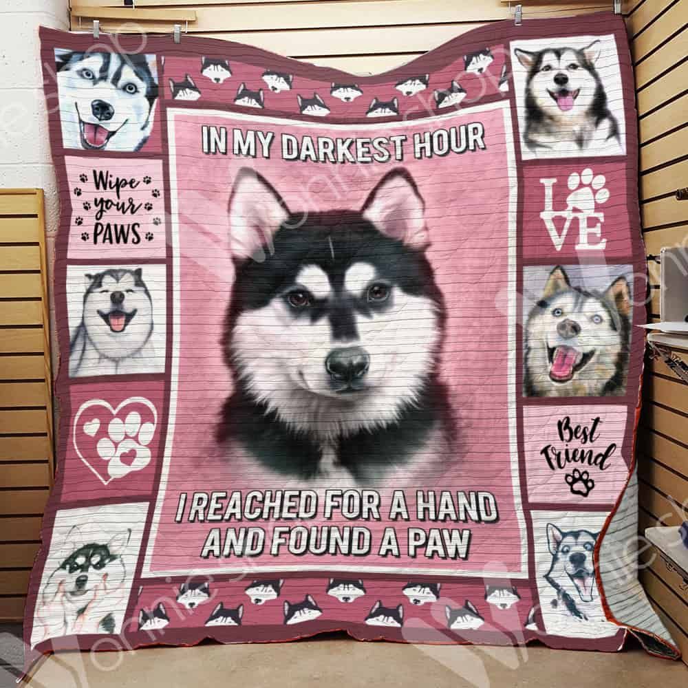 Siberian Husky Dog Quilt Blanket DHC0602597TD