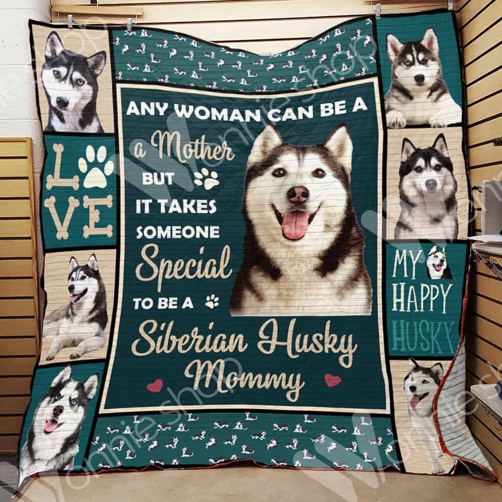 Siberian Husky Dog Quilt Blanket DHC0602618TD