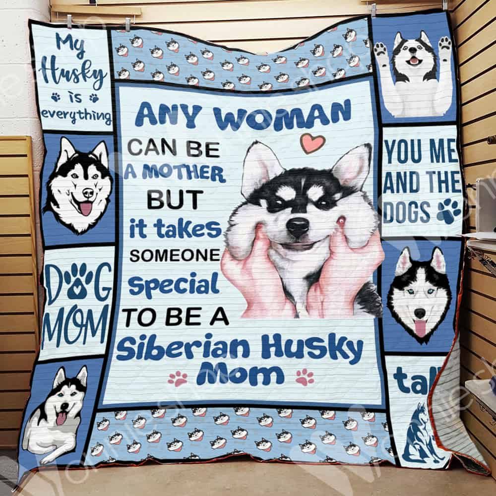 Siberian Husky Dog Quilt Blanket DHC0602643TD