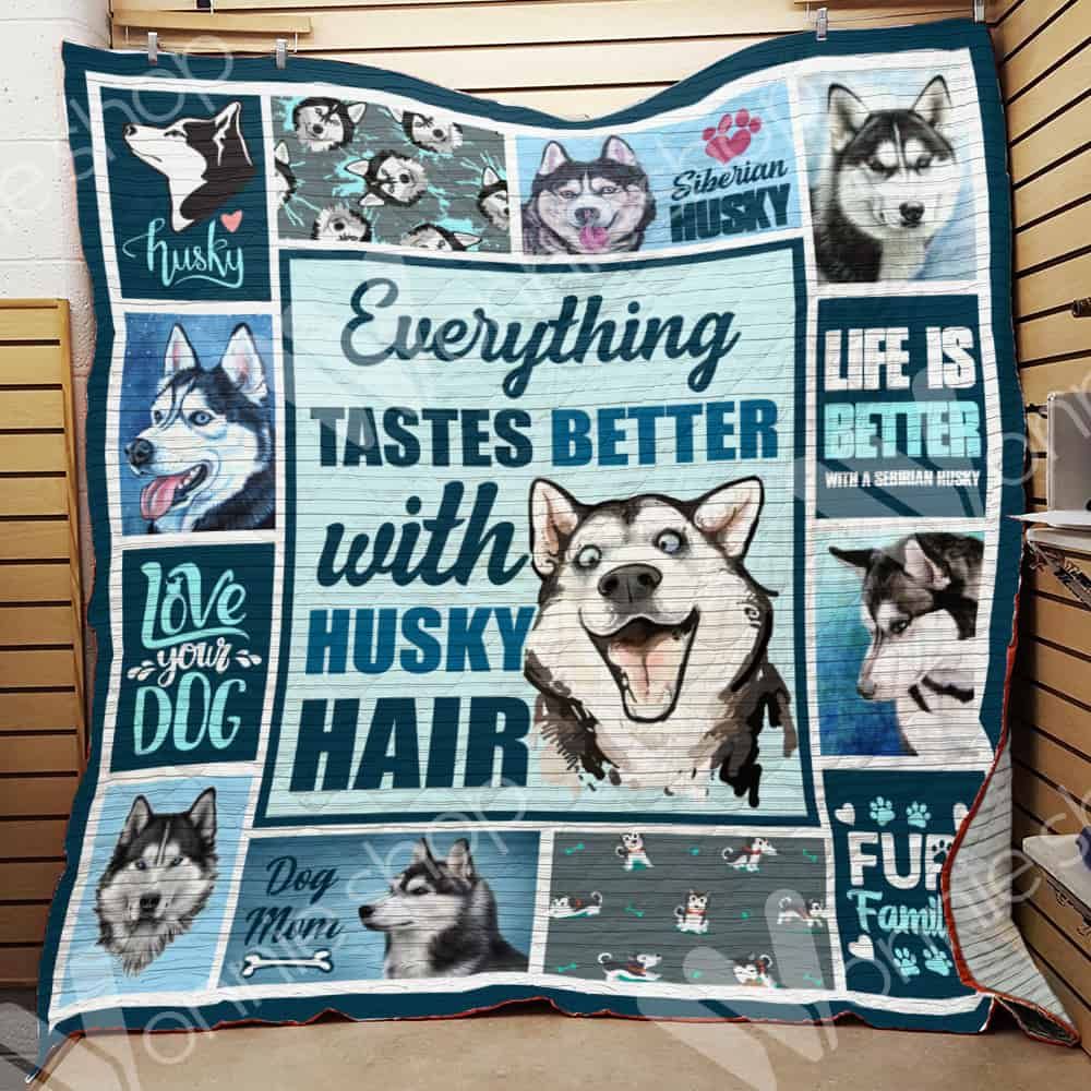 Siberian Husky Dog Quilt Blanket DHC0602691TD