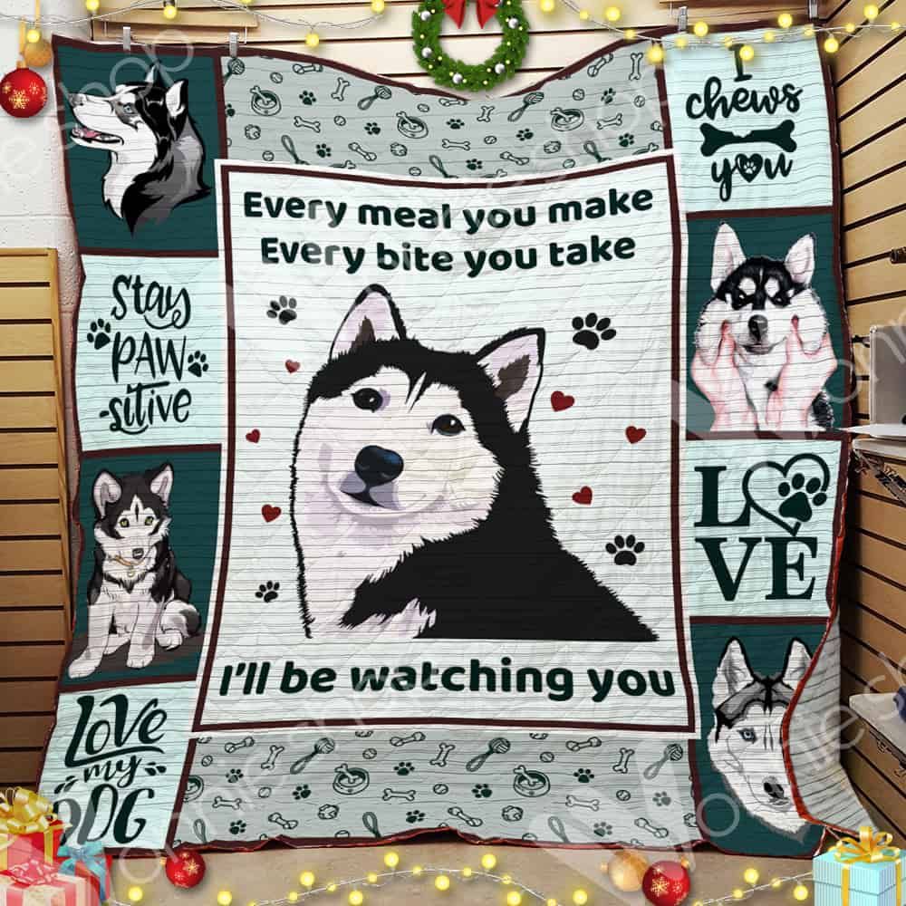 Siberian Husky Dog Quilt Blanket DHC0602710TD