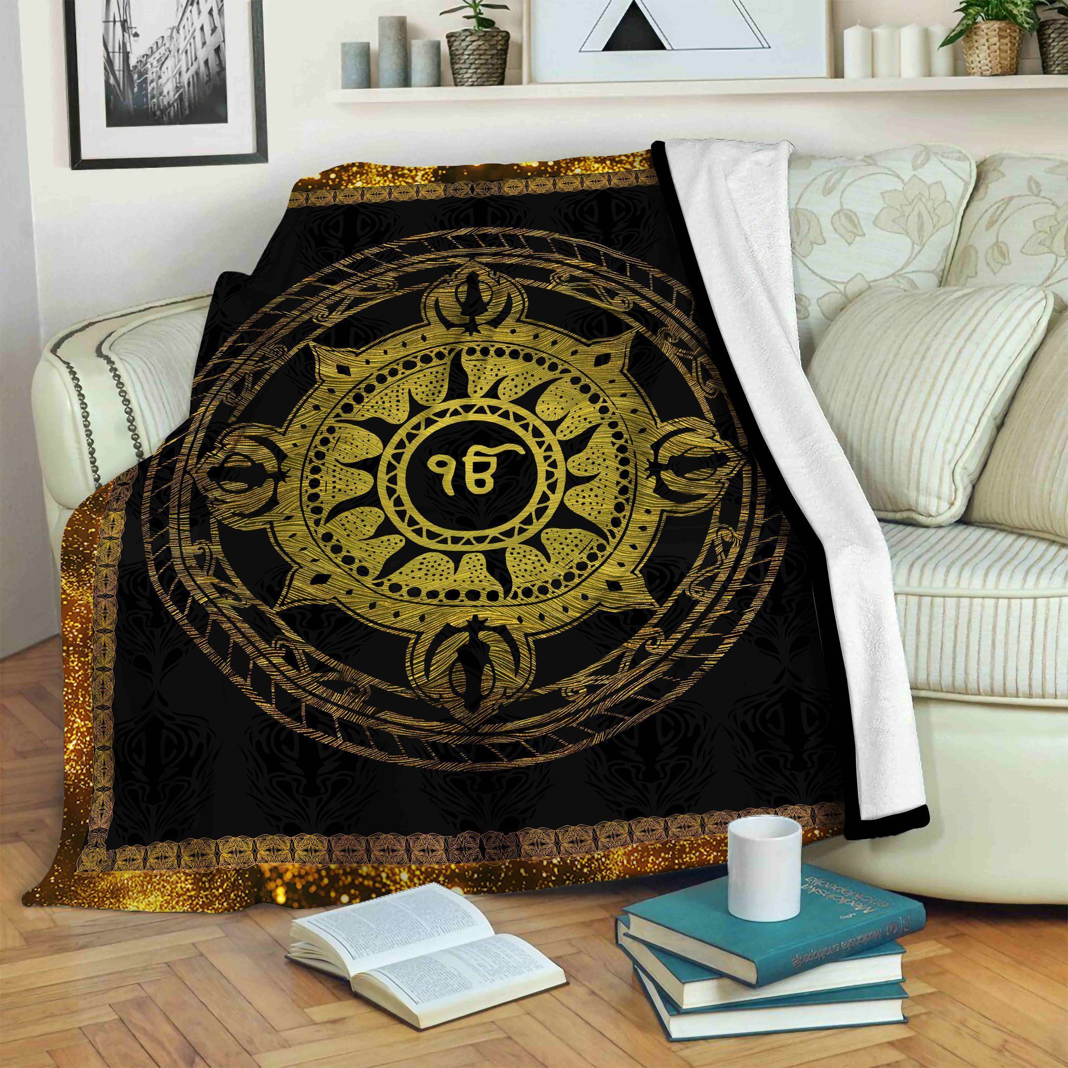 Sikhism Fleece Blanket