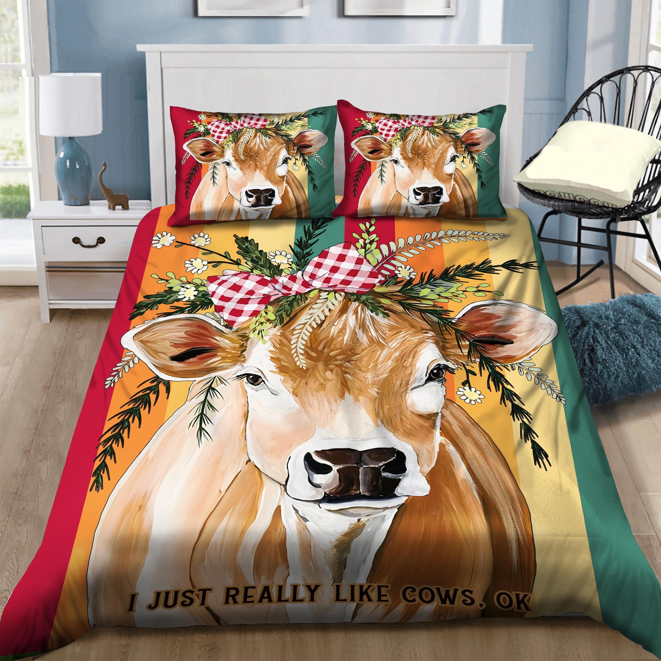 Simmental Cattle Bedding Set