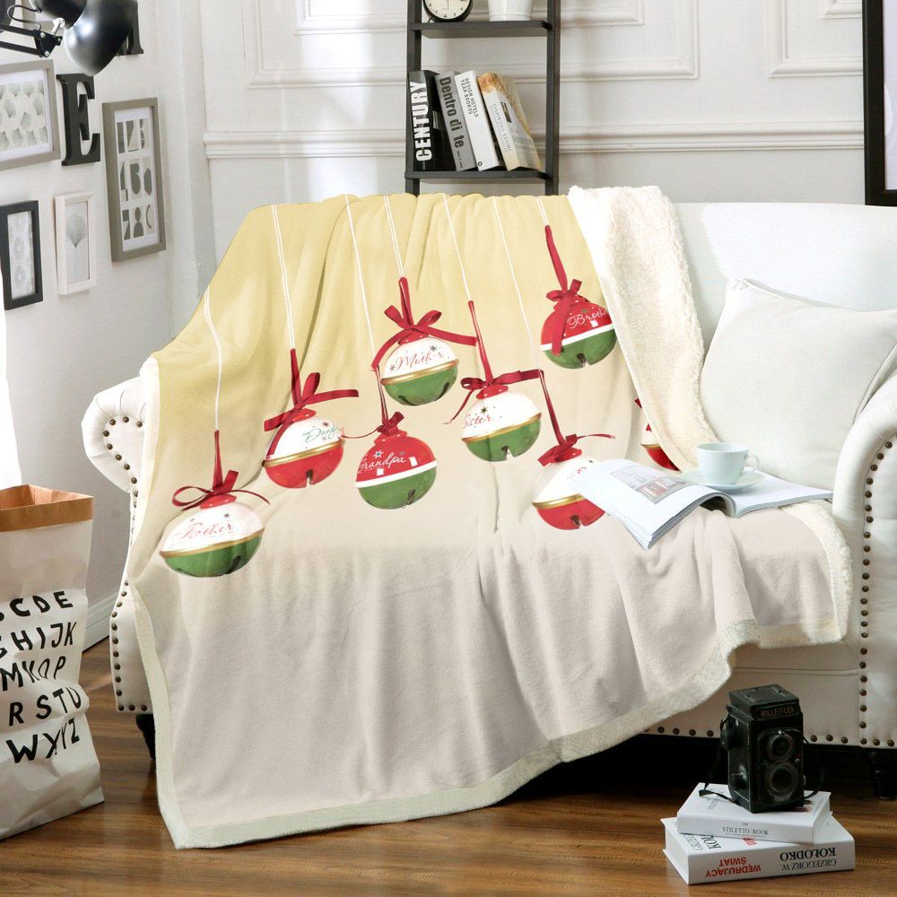 Simple Christmas Sherpa Fleece