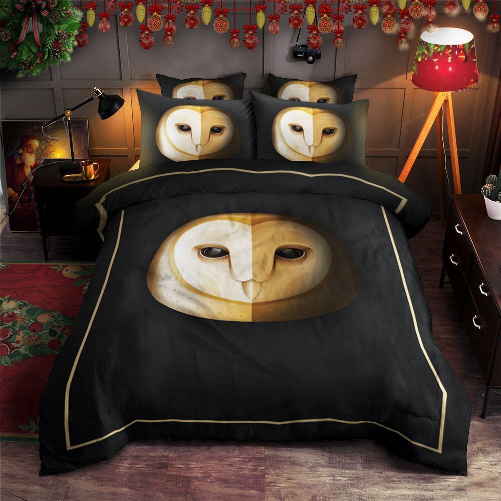Simple Owl Bedding Set