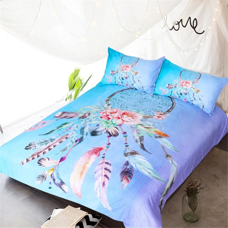 Six Colors Dreamcatcher Bedding Set