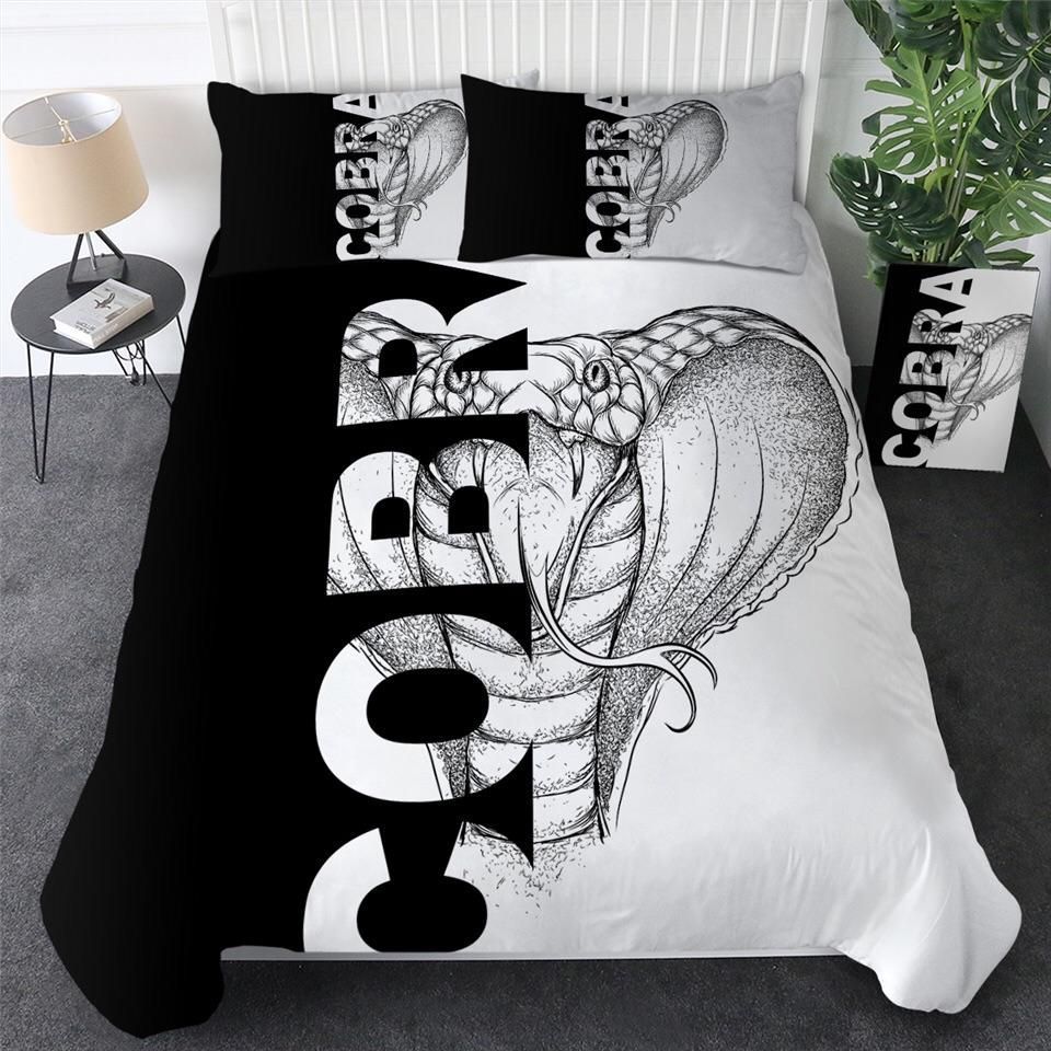 Sketch Cobra Bedding Set