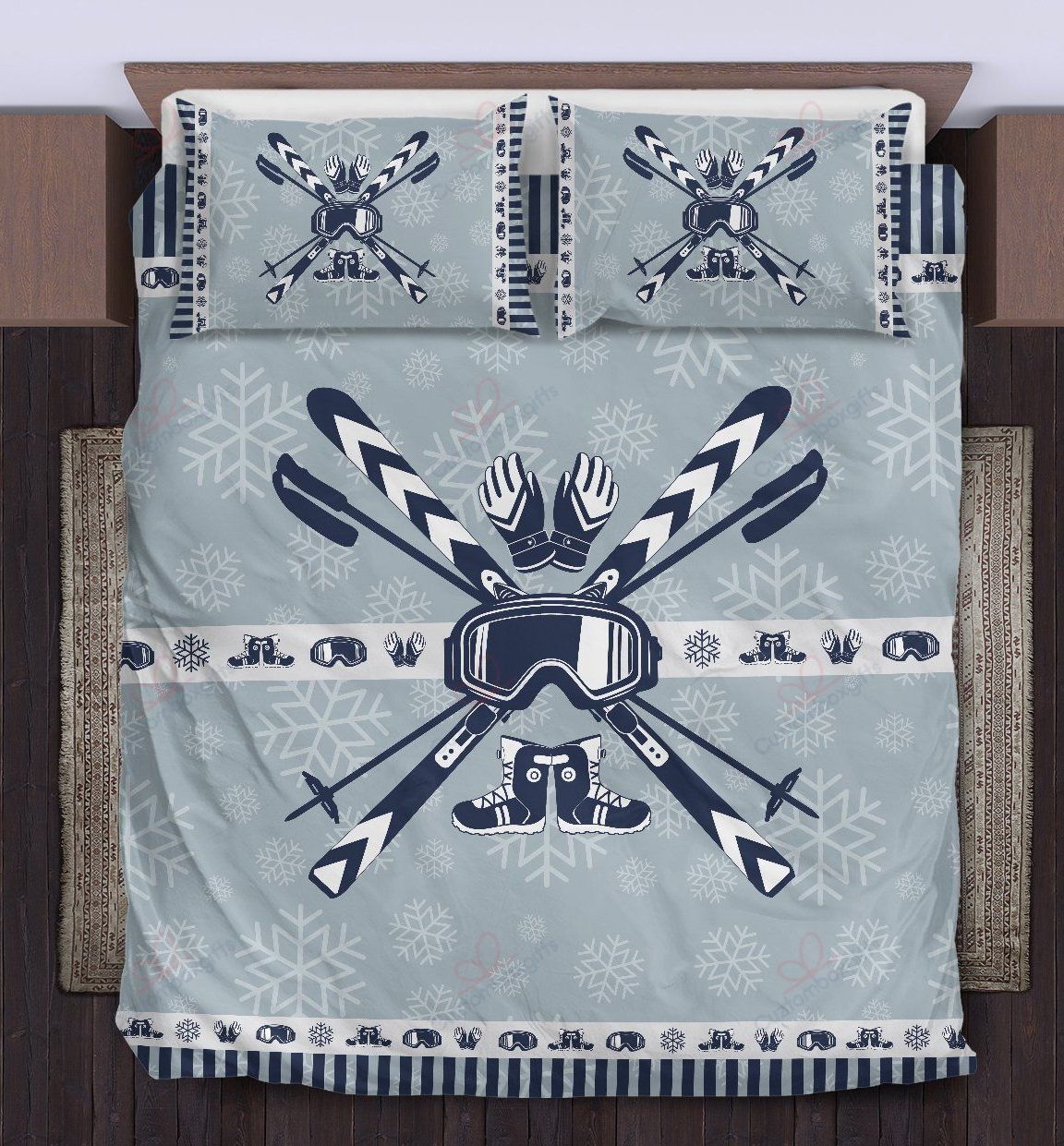 Ski Bedding Set