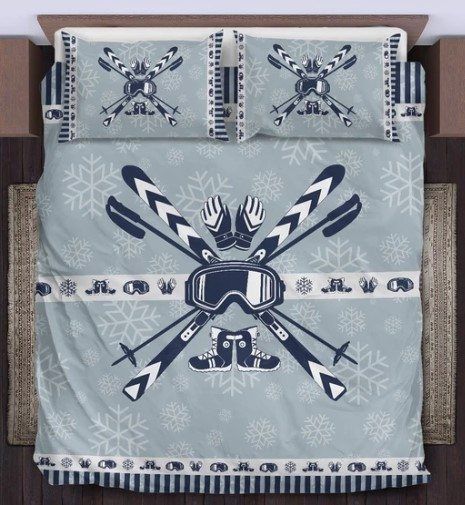 Ski Bedding Set
