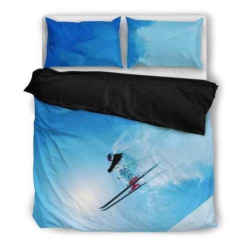 Ski Jump Getting Air Bedding Set