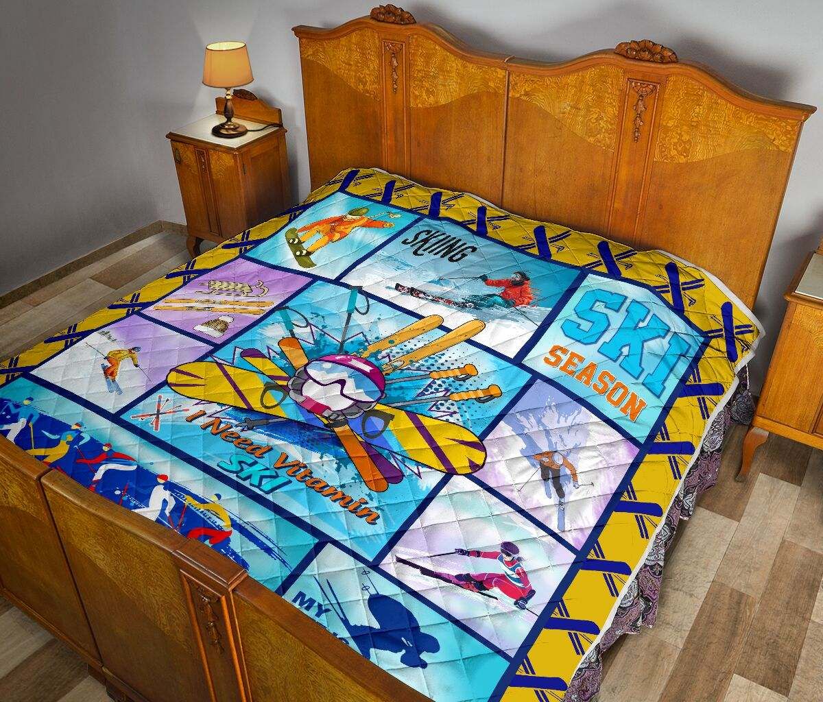 Skiing Equipment Quilt DHC281111390DD
