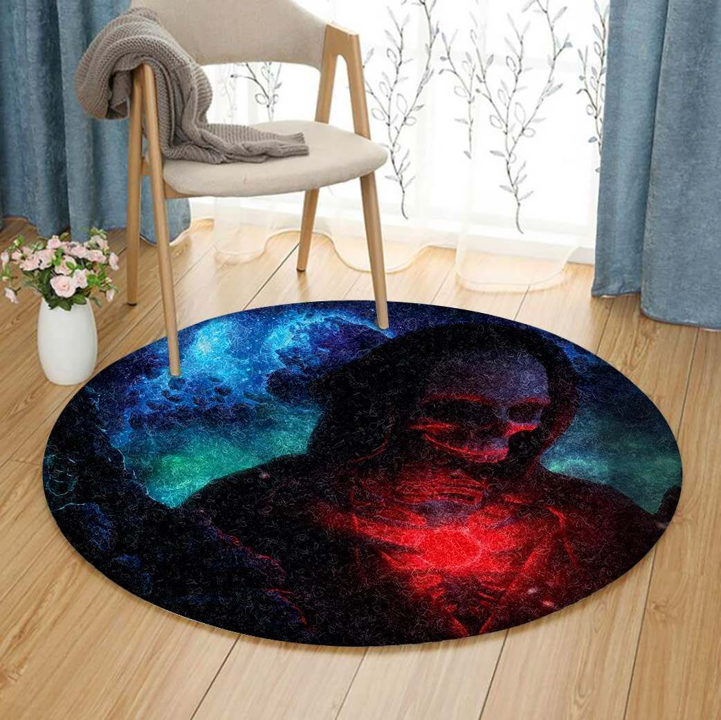 Skull Round Carpet