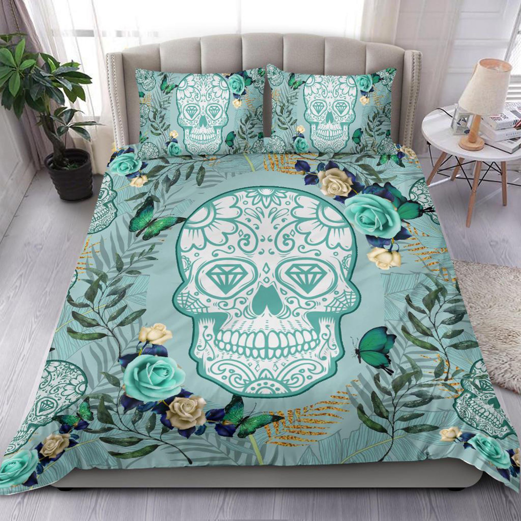 Skull Bedding Set
