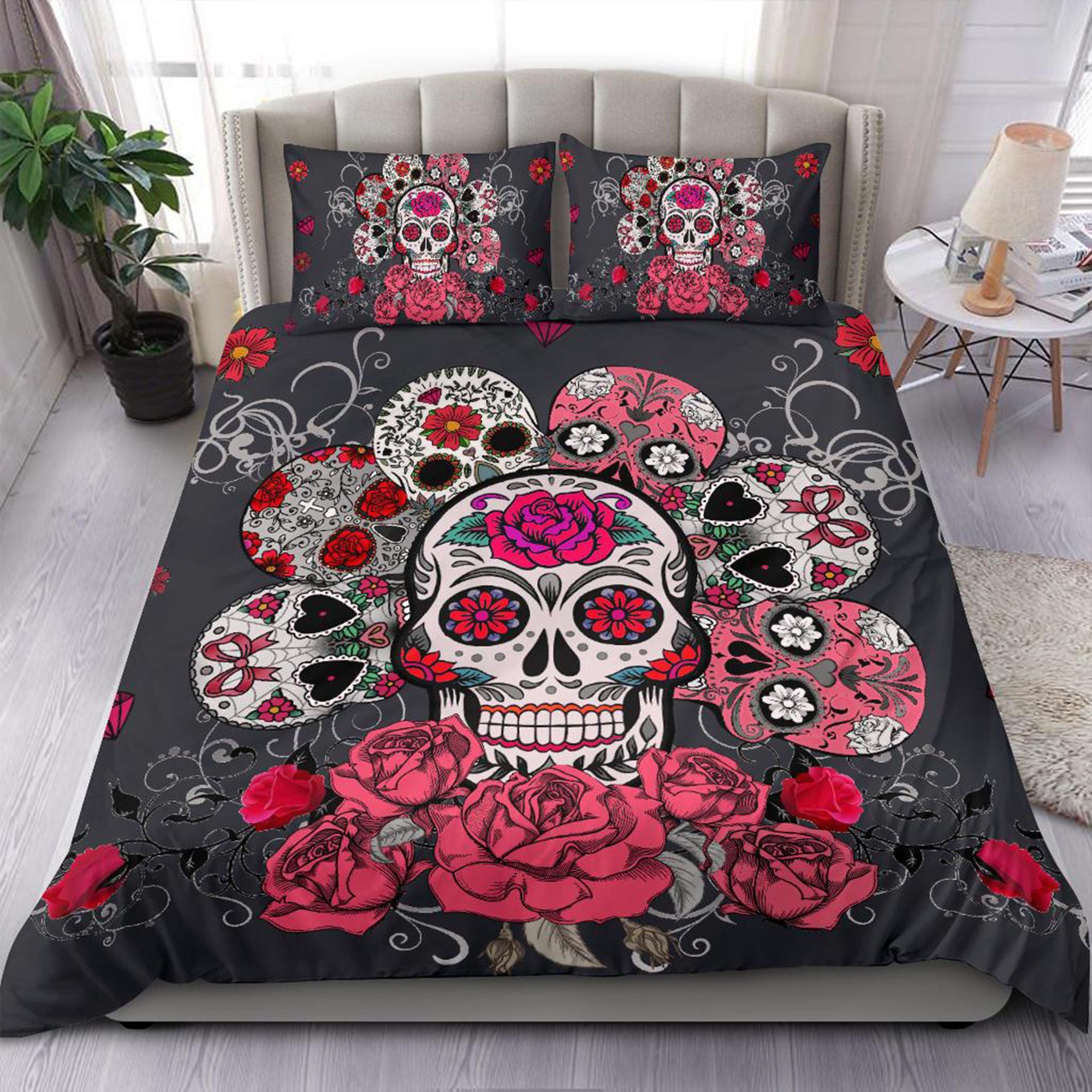 Skull Bedding Set