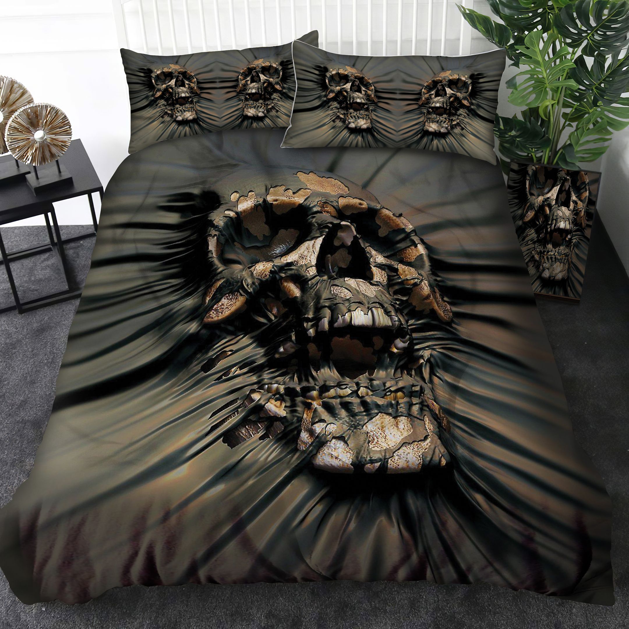 Skull Bedding Set