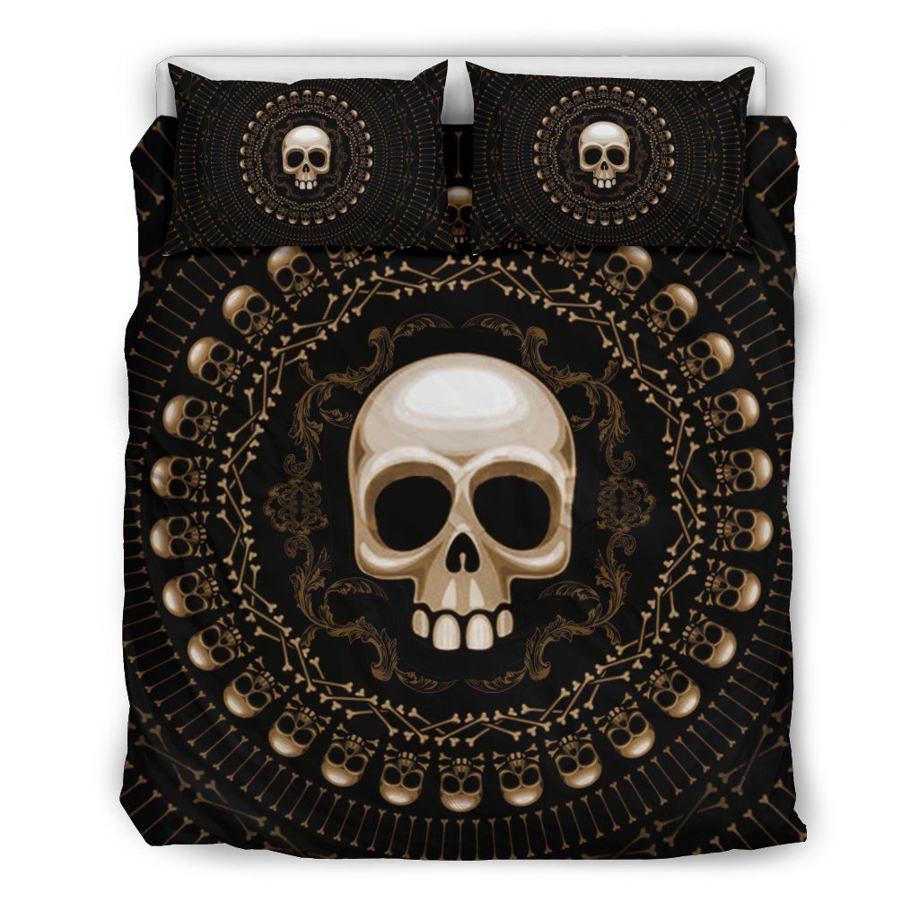 Skull And Bones Bedding Set