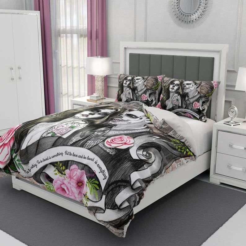Skull Art Bedding Set